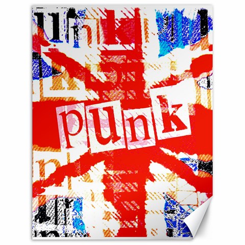 Punk Union Jack Canvas 12  x 16  from ArtsNow.com 11.86 x15.41  Canvas - 1