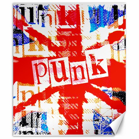 Punk Union Jack Canvas 20  x 24  from ArtsNow.com 19.57 x23.15  Canvas - 1