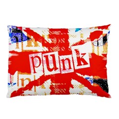 Punk Union Jack Pillow Case (Two Sides) from ArtsNow.com Back