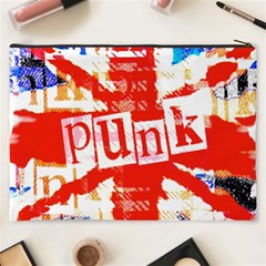 Punk Union Jack Cosmetic Bag (XXXL) from ArtsNow.com Back