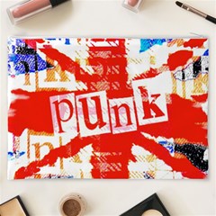 Punk Union Jack Cosmetic Bag (XXXL) from ArtsNow.com Back