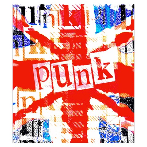 Punk Union Jack Drawstring Pouch (Small) from ArtsNow.com Front