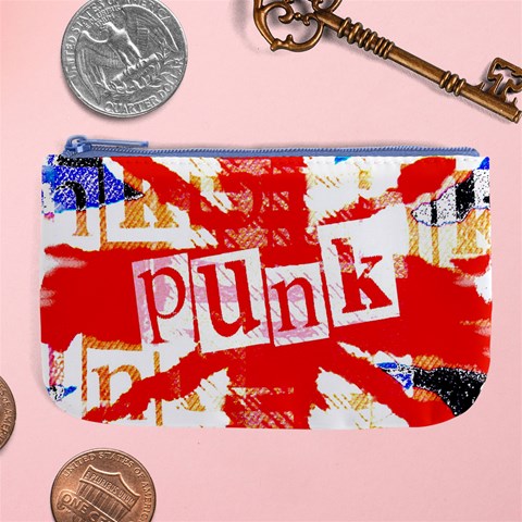 Punk Union Jack Large Coin Purse from ArtsNow.com Front