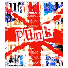 Punk Union Jack Drawstring Pouch (XXL) from ArtsNow.com Back