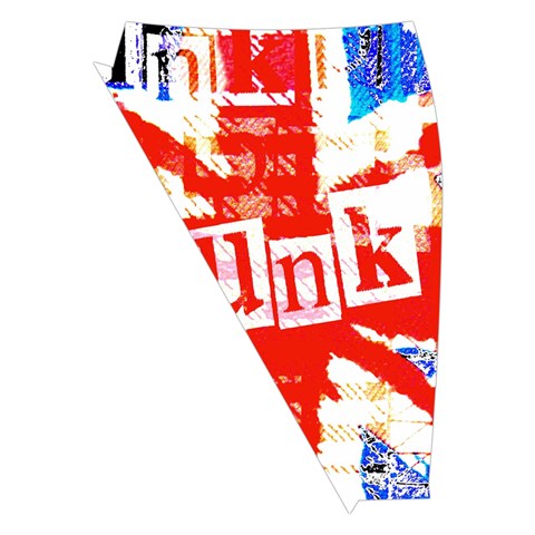 Punk Union Jack Midi Wrap Pencil Skirt from ArtsNow.com Front Left