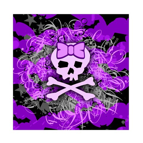 Purple Girly Skull Duvet Cover Double Side (Full/ Double Size) from ArtsNow.com Front