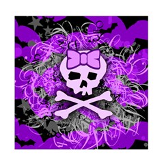 Purple Girly Skull Duvet Cover Double Side (Full/ Double Size) from ArtsNow.com Front