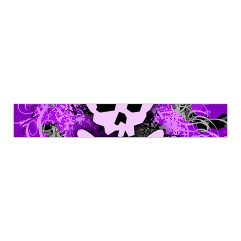 Purple Girly Skull Midi Wrap Pencil Skirt from ArtsNow.com Waistband