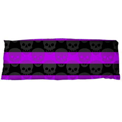 Purple Goth Skulls  Body Pillow Case (Dakimakura) from ArtsNow.com Body Pillow Case