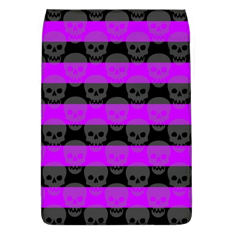 Purple Goth Skulls  Removable Flap Cover (L) from ArtsNow.com Front