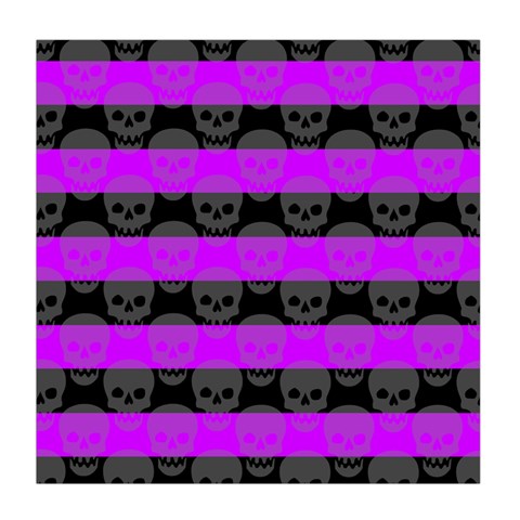 Purple Goth Skulls  Duvet Cover (Queen Size) from ArtsNow.com Front