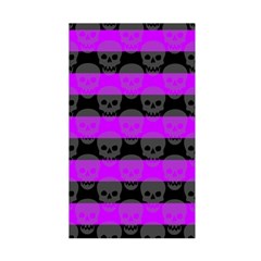 Purple Goth Skulls  Duvet Cover Double Side (Single Size) from ArtsNow.com Front