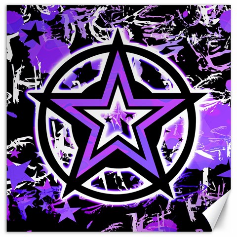 Purple Star Canvas 20  x 20  from ArtsNow.com 19 x19.27  Canvas - 1