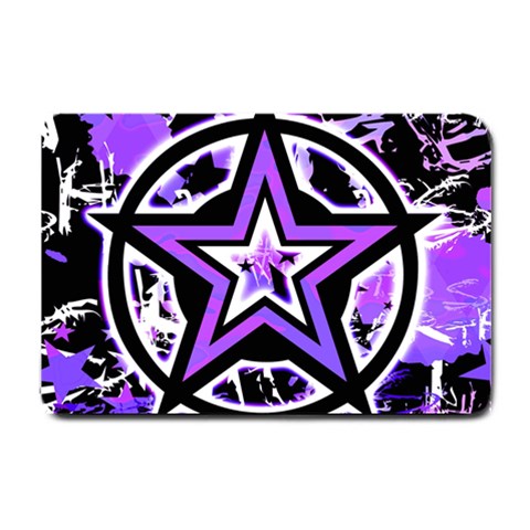 Purple Star Small Doormat from ArtsNow.com 24 x16  Door Mat