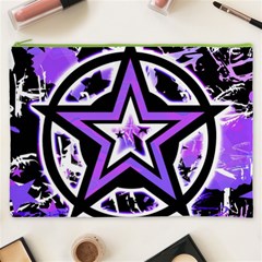 Purple Star Cosmetic Bag (XXXL) from ArtsNow.com Front