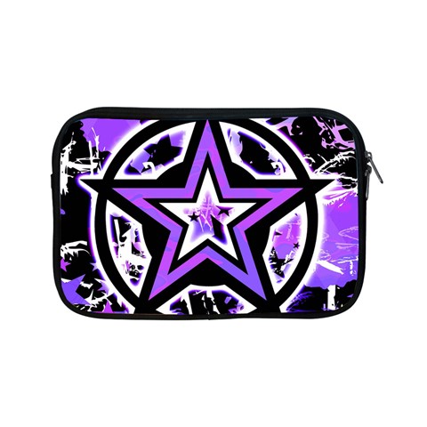 Purple Star Apple iPad Mini Zipper Case from ArtsNow.com Front