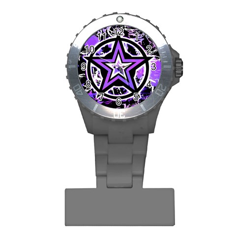 Purple Star Plastic Nurses Watch from ArtsNow.com Front