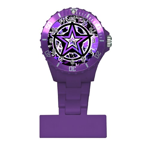 Purple Star Plastic Nurses Watch from ArtsNow.com Front