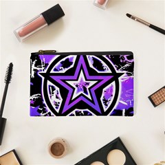 Purple Star Cosmetic Bag (XS) from ArtsNow.com Front