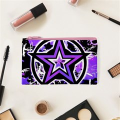 Purple Star Cosmetic Bag (XS) from ArtsNow.com Front