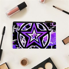 Purple Star Cosmetic Bag (XS) from ArtsNow.com Back