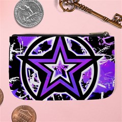 Purple Star Large Coin Purse from ArtsNow.com Back