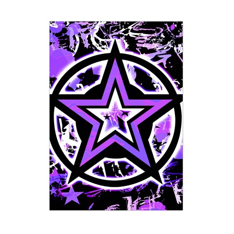 Purple Star Small Tapestry from ArtsNow.com Front