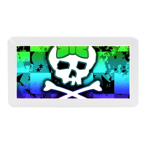 Rainbow Skull Memory Card Reader (Mini) from ArtsNow.com Front