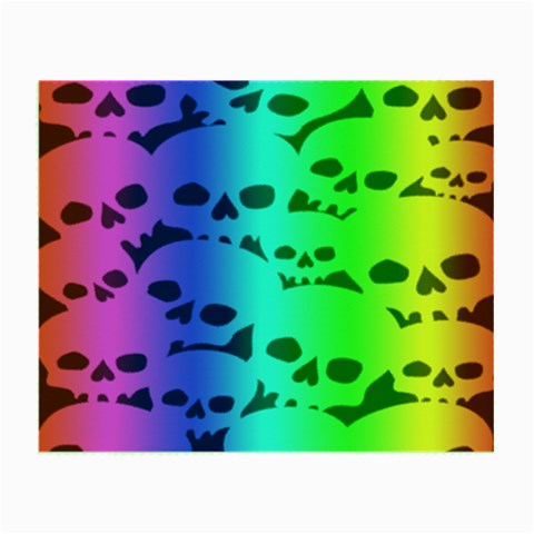 Rainbow Skull Collection Small Glasses Cloth from ArtsNow.com Front