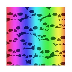 Rainbow Skull Collection Duvet Cover Double Side (Full/ Double Size) from ArtsNow.com Back