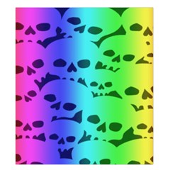 Rainbow Skull Collection Duvet Cover Double Side (King Size) from ArtsNow.com Front