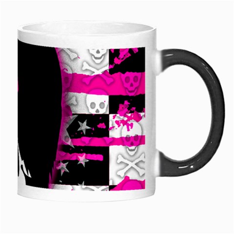 Scene Kid Girl Skull Morph Mug from ArtsNow.com Right