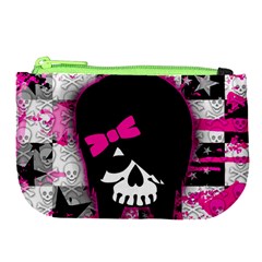 Scene Kid Girl Skull Large Coin Purse from ArtsNow.com Front