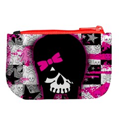 Scene Kid Girl Skull Large Coin Purse from ArtsNow.com Back