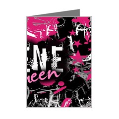 Scene Queen Mini Greeting Card from ArtsNow.com Left