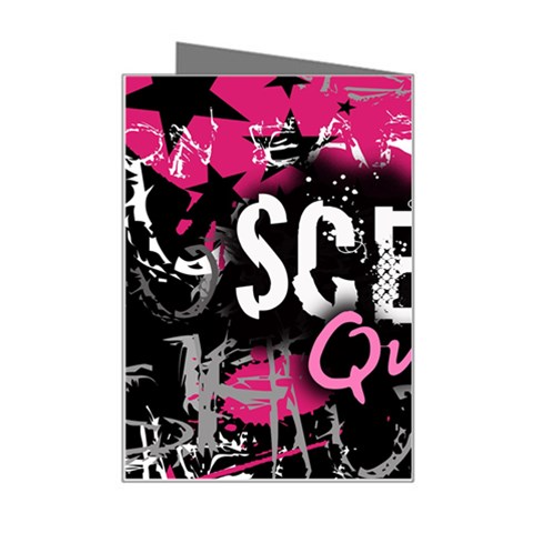 Scene Queen Mini Greeting Card from ArtsNow.com Right