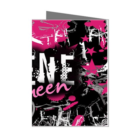 Scene Queen Mini Greeting Cards (Pkg of 8) from ArtsNow.com Left