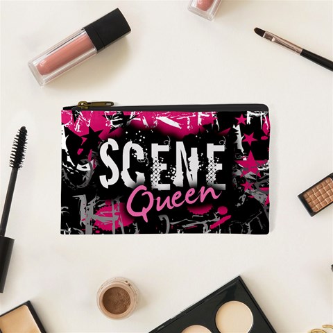 Scene Queen Cosmetic Bag (XS) from ArtsNow.com Front