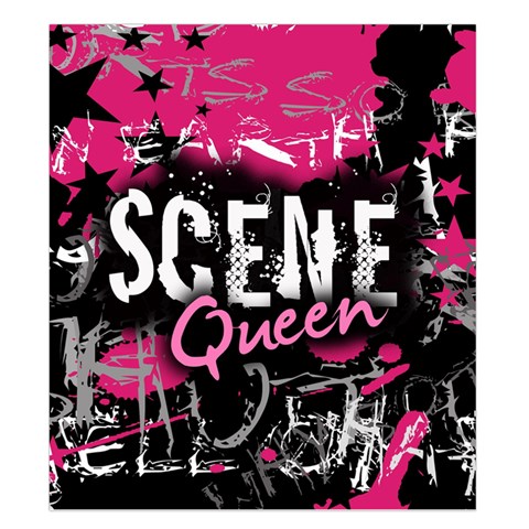 Scene Queen Duvet Cover Double Side (King Size) from ArtsNow.com Back