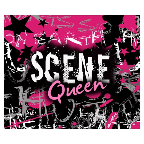 Scene Queen Medium Tote Bag from ArtsNow.com Back