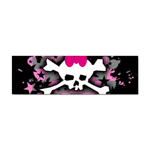 Scene Skull Splatter Sticker Bumper (100 pack) from ArtsNow.com Front