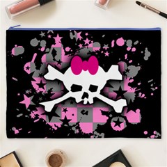 Scene Skull Splatter Cosmetic Bag (XXXL) from ArtsNow.com Front