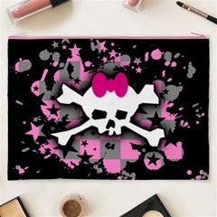 Scene Skull Splatter Cosmetic Bag (XXXL) from ArtsNow.com Back