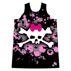 Scene Skull Splatter Shoulder Cutout Velvet One Piece from ArtsNow.com Front