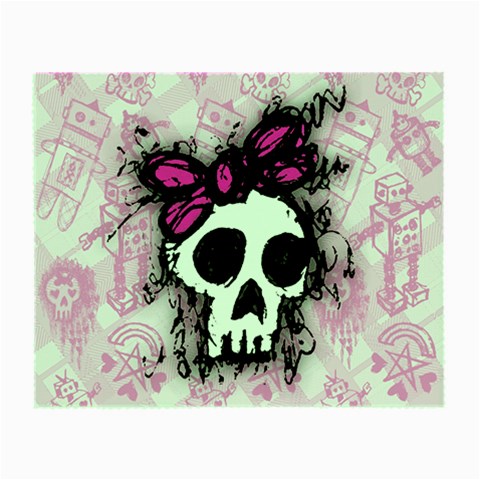 Sketched Skull Princess Small Glasses Cloth from ArtsNow.com Front