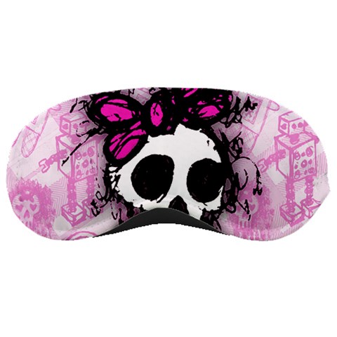 Sketched Skull Princess Sleeping Mask from ArtsNow.com Front