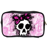 Sketched Skull Princess Toiletries Bag (Two Sides)