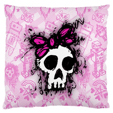 Sketched Skull Princess Standard Flano Cushion Case (Two Sides) from ArtsNow.com Back