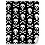 Skull and Crossbones Canvas 36  x 48 