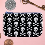 Skull and Crossbones Large Coin Purse